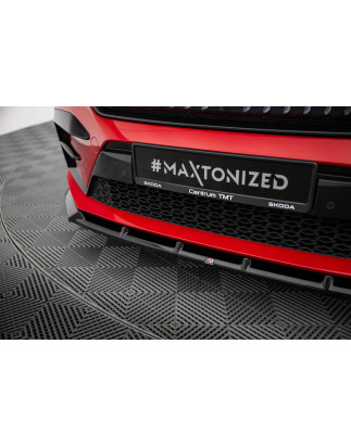 SPLITTER ANTERIORE Skoda Enyaq Coupe iV RS  (Cod. M-SK-EN-1-RS-C-FD1G)
