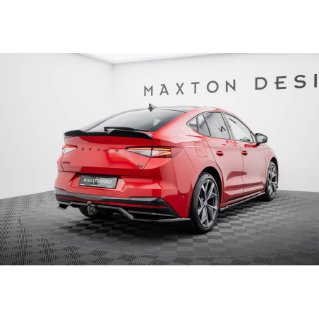 Splitter posteriore (con barre verticali) Skoda Enyaq Coupe iV RS  (Cod. M-SK-EN-1-RS-C-RD1G+RD2G)