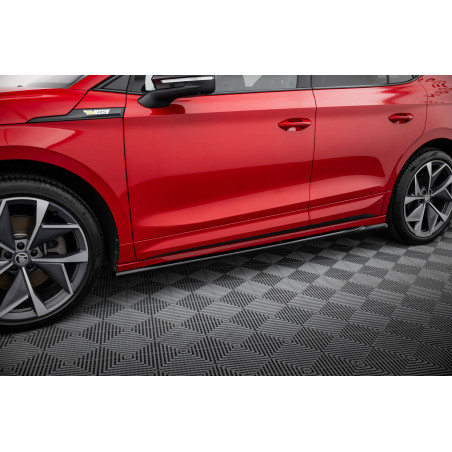Diffusori minigonne Skoda Enyaq Coupe iV RS  (Cod. M-SK-EN-1-RS-C-SD1G)