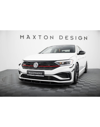 SPLITTER ANTERIORE street pro Volkswagen Jetta GLI Mk7 (Cod. M-VWJE7GLICNC-FD1B)