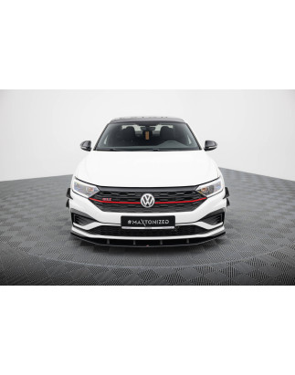 SPLITTER ANTERIORE street pro Volkswagen Jetta GLI Mk7 (Cod. M-VWJE7GLICNC-FD1B)