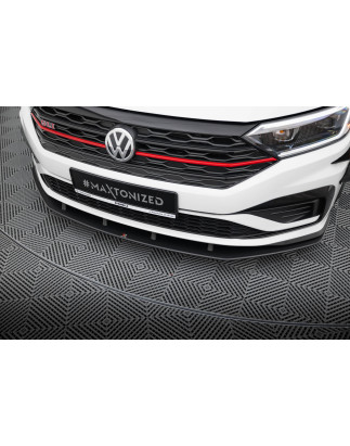 SPLITTER ANTERIORE street pro Volkswagen Jetta GLI Mk7 (Cod. M-VWJE7GLICNC-FD1B)
