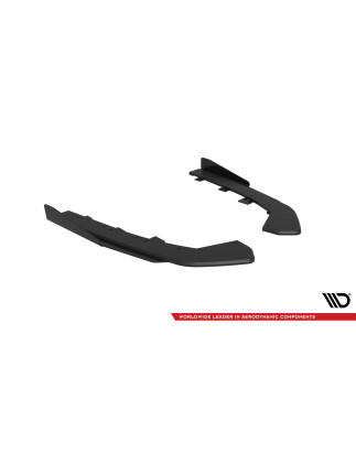 Splitters posteriori laterali Street Pro + Flaps Volkswagen Jetta GLI Mk7 (Cod. M-VWJE7GLICNC-RSD1B+