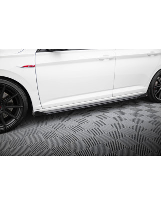 Diffusori minigonne street pro + Flaps Volkswagen Jetta GLI Mk7 (Cod. M-VWJE7GLICNC-SD1B+SF1G)