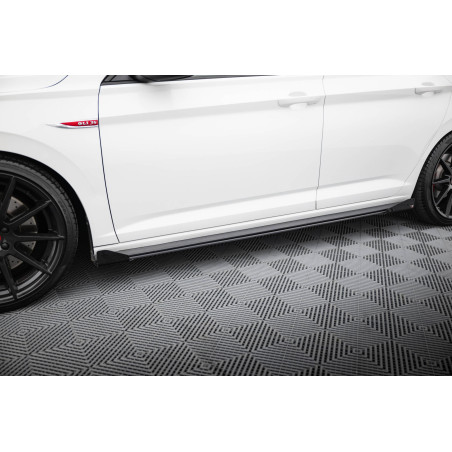 Diffusori minigonne street pro + Flaps Volkswagen Jetta GLI Mk7 (Cod. M-VWJE7GLICNC-SD1B+SF1G)