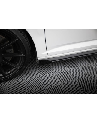 Diffusori minigonne street pro + Flaps Volkswagen Jetta GLI Mk7 (Cod. M-VWJE7GLICNC-SD1B+SF1G)