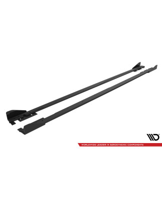 Diffusori minigonne street pro + Flaps Volkswagen Jetta GLI Mk7 (Cod. M-VWJE7GLICNC-SD1B+SF1G)