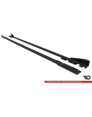 Diffusori minigonne street pro + Flaps Volkswagen Jetta GLI Mk7 (Cod. M-VWJE7GLICNC-SD1B+SF1G)