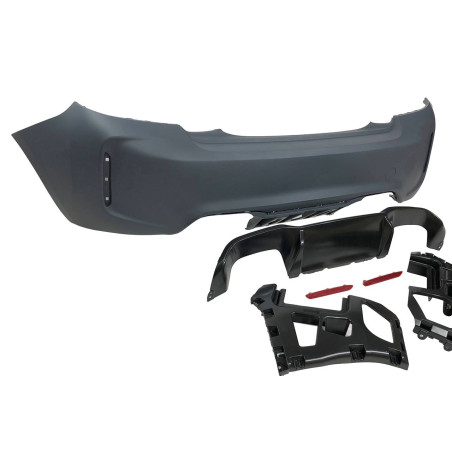 Paraurti Posteriore BMW F22 / F23 2013-2019 Look M2 ABS (Cod. E-TCBF234)