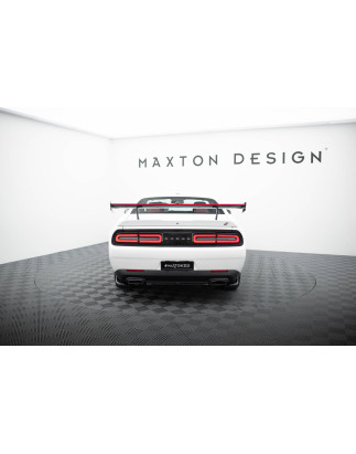 Carbon Spoiler + LED Dodge Challenger Mk3 (Cod. M-CF-DO-CHL-3-INT-WING5-245-P+LED)