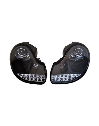 Fari Day Light Porsche 996 / 986 97-02 BLACK (Cod. E-FAPO012)