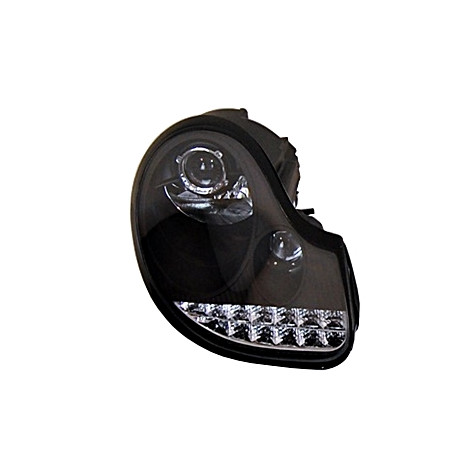 Fari Day Light Porsche 996 / 986 97-02 BLACK (Cod. E-FAPO012)
