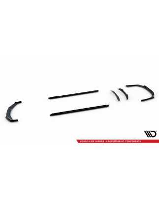 Splitters Set V.1 BMW 740d / 740i  M-Pack G70   (Cod. M-BM-7-G70-MPACK-SET1)