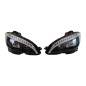Fari Day Light Mercedes W204 '07-'10 Black  Lampeggiante Led (Cod. E-FAME064)