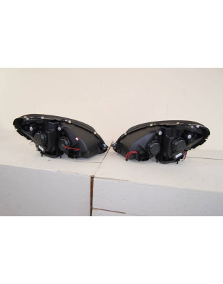 Fari Day Light Mercedes W204 '07-'10 Black  Lampeggiante Led (Cod. E-FAME064)