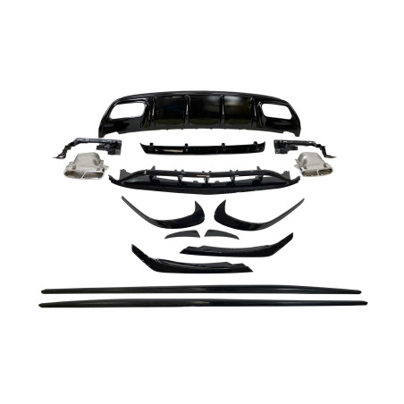 Kit Estetico MERCEDES W176 2016-2018 Look AMG A45 (Cod. E-TCM012701320201)