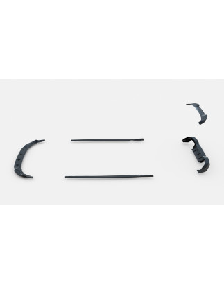 Splitters Set Volkswagen Golf R  Mk8 (Cod. M-VW-GO-8-R-SET)