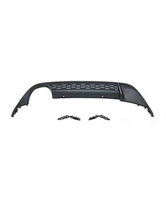 Diffusore Posteriore Volkswagen Golf 7 look GTI 1 Scarico (Cod. E-TCW6010)