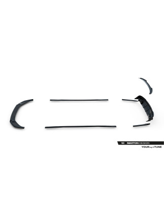 Splitters Set Audi A6 S-Line berlina / S6 berlina C8 (Cod. M-AU-A6-C8-SLINE-SET)
