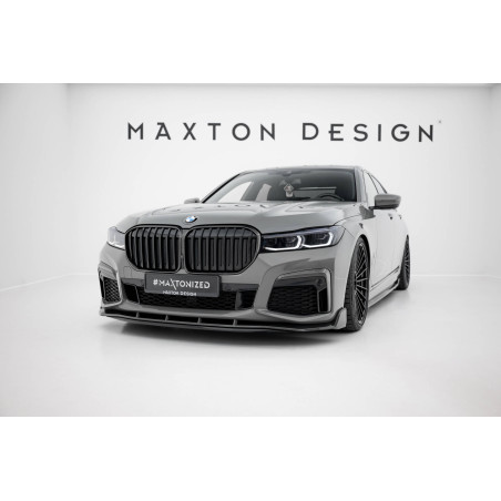 Splitter anteriore in carbonio  + ABS Splitter BMW 7 M-Pack G11 Facelift (Cod. M-CF-BM-7-11F-MPACK-F