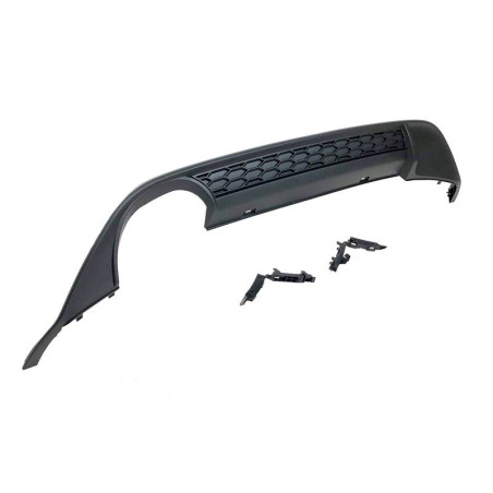 Diffusore Posteriore Volkswagen Golf 7 look GTI 1 Scarico (Cod. E-TCW6010)
