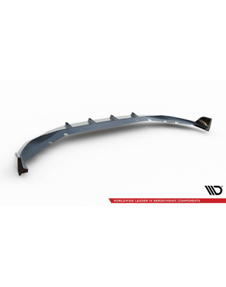 Splitter anteriore in carbonio  + ABS Splitter BMW 7 M-Pack G11 Facelift (Cod. M-CF-BM-7-11F-MPACK-F