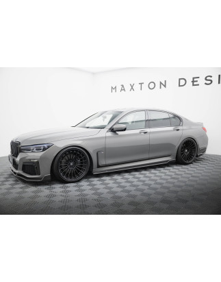 Splitters set in carbonio BMW 7 M-Pack G11 Facelift (Cod. M-CF-BM-7-11F-MPACK-SET)