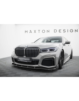 Splitters set in carbonio BMW 7 M-Pack G11 Facelift (Cod. M-CF-BM-7-11F-MPACK-SET)