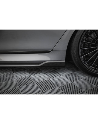 Splitters set in carbonio BMW 7 M-Pack G11 Facelift (Cod. M-CF-BM-7-11F-MPACK-SET)