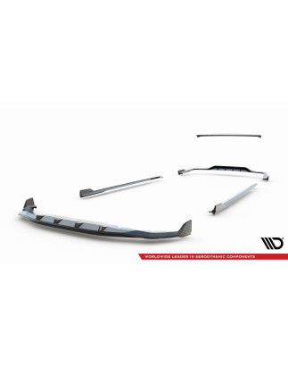 Splitters set in carbonio BMW 7 M-Pack G11 Facelift (Cod. M-CF-BM-7-11F-MPACK-SET)