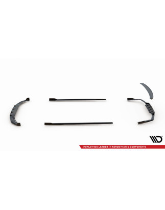 Splitters set in carbonio BMW 7 M-Pack G11 Facelift (Cod. M-CF-BM-7-11F-MPACK-SET)