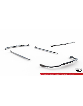 Splitters set in carbonio BMW 7 M-Pack G11 Facelift (Cod. M-CF-BM-7-11F-MPACK-SET)