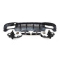 Diffusore Posteriore Mercedes W166 GLE 350 look AMG 63 Terminali (Cod. E-TCM0142)