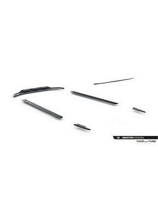 Splitters Set V.1 Audi SQ7 Mk2 (4M) Facelift  (Cod. M-AU-SQ7-2F-SET)