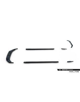 Splitters Set V.1 Audi SQ7 Mk2 (4M) Facelift  (Cod. M-AU-SQ7-2F-SET)