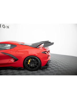 Carbon Spoiler + LED Chevrolet Corvette C8 (Cod. M-CF-CH-CO-C8-INT-WING4-245-P+LED)