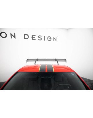 Carbon Spoiler + LED Chevrolet Corvette C8 (Cod. M-CF-CH-CO-C8-INT-WING4-245-P+LED)