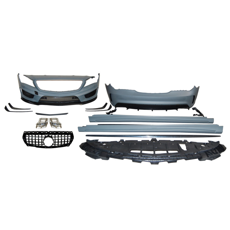 Kit Estetico Mercedes W117 13-16 4P / SW Look AMG (Cod. E-TCM013101410089)