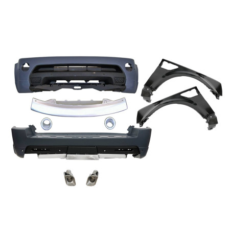 Kit Estetico Range Rover Sport 2005-2009 L320 look Autobiography (Cod. E-TCLR00345SA)