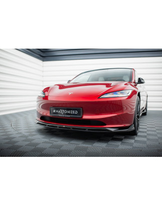 SPLITTER ANTERIORE V.1 Tesla Model 3 Project Highland(Facelift) (Cod. M-TE-MODEL3-1F-FD1G+FD1RG)