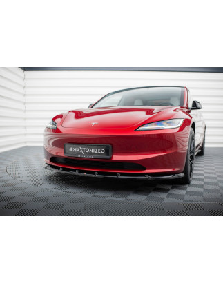 SPLITTER ANTERIORE  V.2 Tesla Model 3 Project Highland(Facelift) (Cod. M-TE-MODEL3-1F-FD2G)