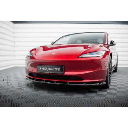 SPLITTER ANTERIORE  V.2 Tesla Model 3 Project Highland(Facelift) (Cod. M-TE-MODEL3-1F-FD2G)
