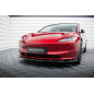 SPLITTER ANTERIORE  V.2 Tesla Model 3 Project Highland(Facelift) (Cod. M-TE-MODEL3-1F-FD2G)
