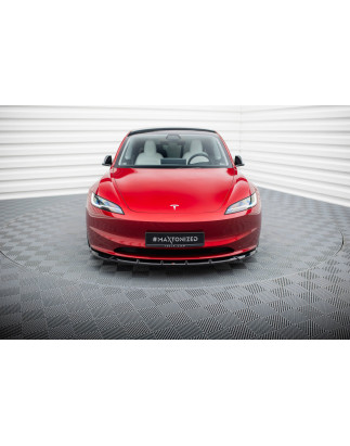 SPLITTER ANTERIORE  V.2 Tesla Model 3 Project Highland(Facelift) (Cod. M-TE-MODEL3-1F-FD2G)