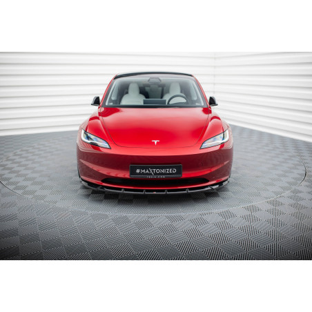 SPLITTER ANTERIORE  V.2 Tesla Model 3 Project Highland(Facelift) (Cod. M-TE-MODEL3-1F-FD2G)