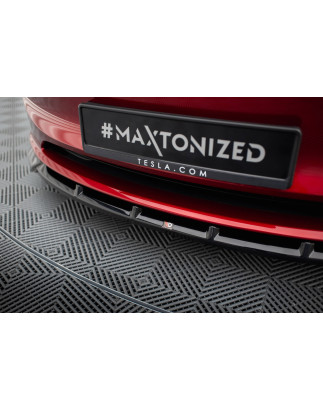 SPLITTER ANTERIORE  V.2 Tesla Model 3 Project Highland(Facelift) (Cod. M-TE-MODEL3-1F-FD2G)