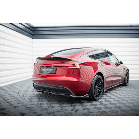 Splitter posteriore (con barre verticali) V.1 Tesla Model 3 Project Highland(Facelift) (Cod. M-TE-MO
