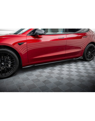 Diffusori minigonne V.1 Tesla Model 3 Mk1 / Mk1 Facelift (Cod. M-TE-MODEL3-1F-SD1G)