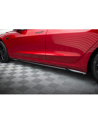 Diffusori minigonne V.2 Tesla Model 3 Mk1 / Mk1 Facelift (Cod. M-TE-MODEL3-1F-SD2G)