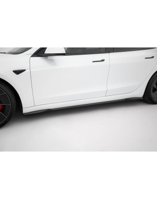 Diffusori minigonne V.2 Tesla Model 3 Mk1 / Mk1 Facelift (Cod. M-TE-MODEL3-1F-SD2G)